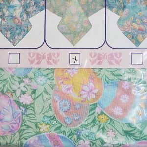Easter Fabric Tablecloth with Napkin Set